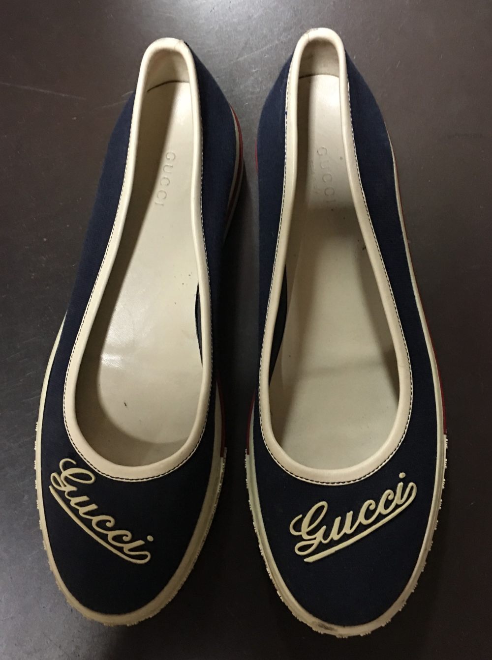 Vintage Gucci Round Toe Shoes